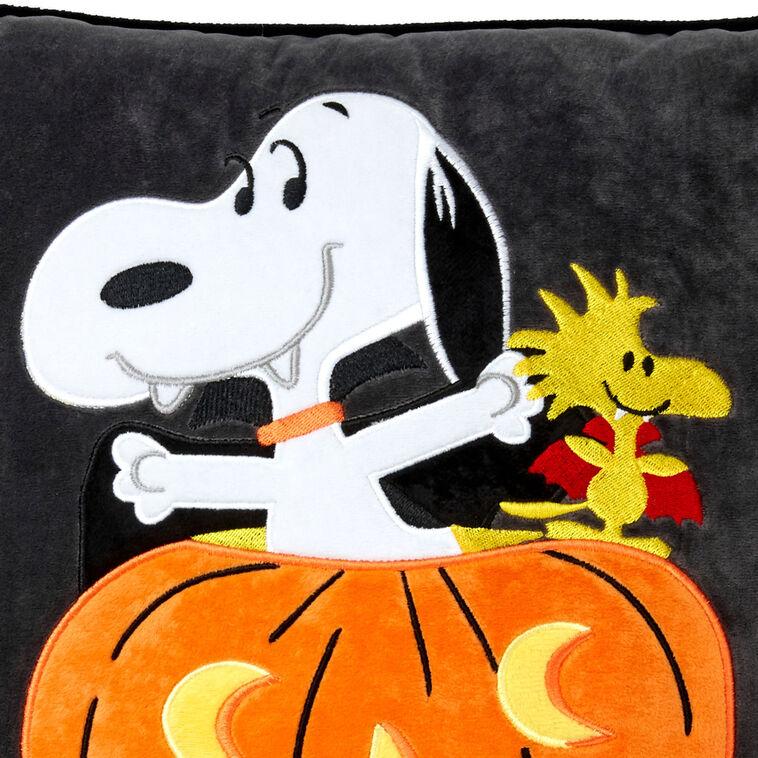 Hallmark Peanuts® Snoopy The Vampire Beagle Light-Up Pillow 17x17