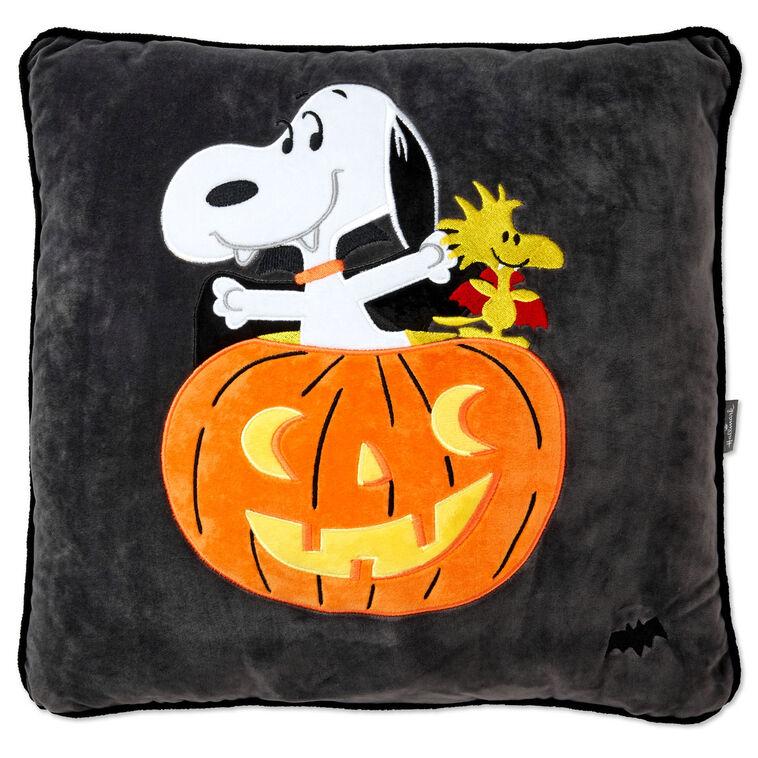 hallmark Peanuts® Snoopy the Vampire Beagle Light-Up Pillow 17x17