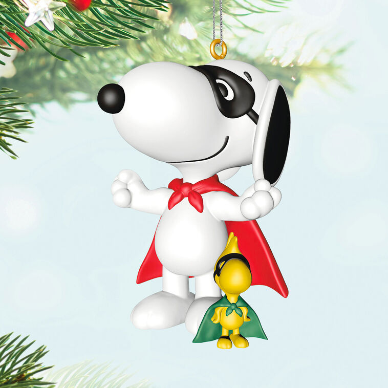 Hallmark Peanuts® Spotlight On Snoopy Masked Marvel Ornament