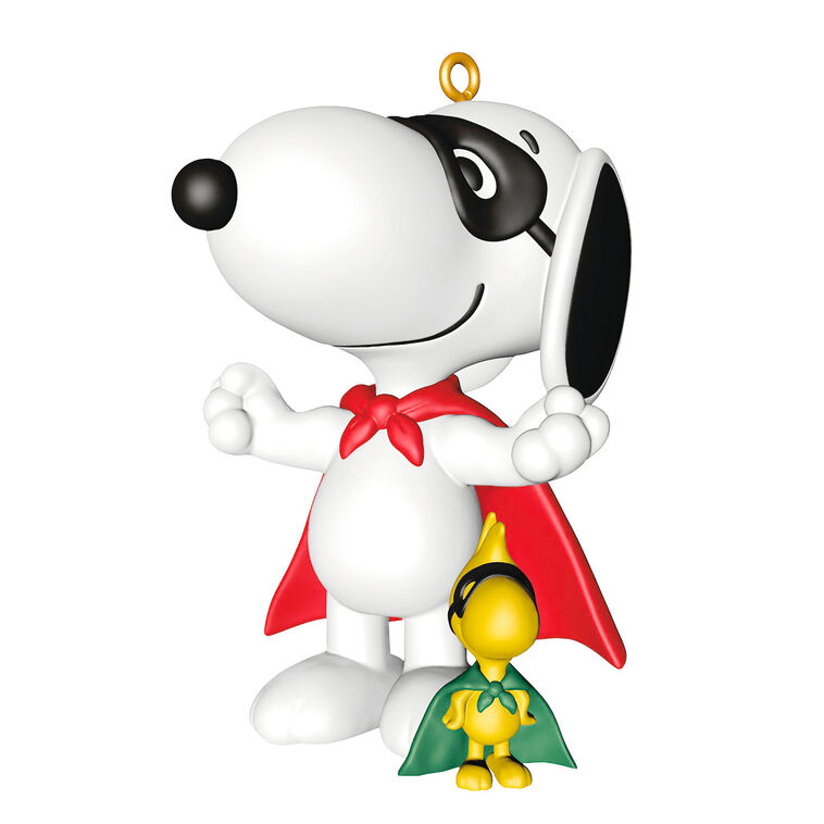 hallmark Peanuts® Spotlight on Snoopy Masked Marvel Ornament