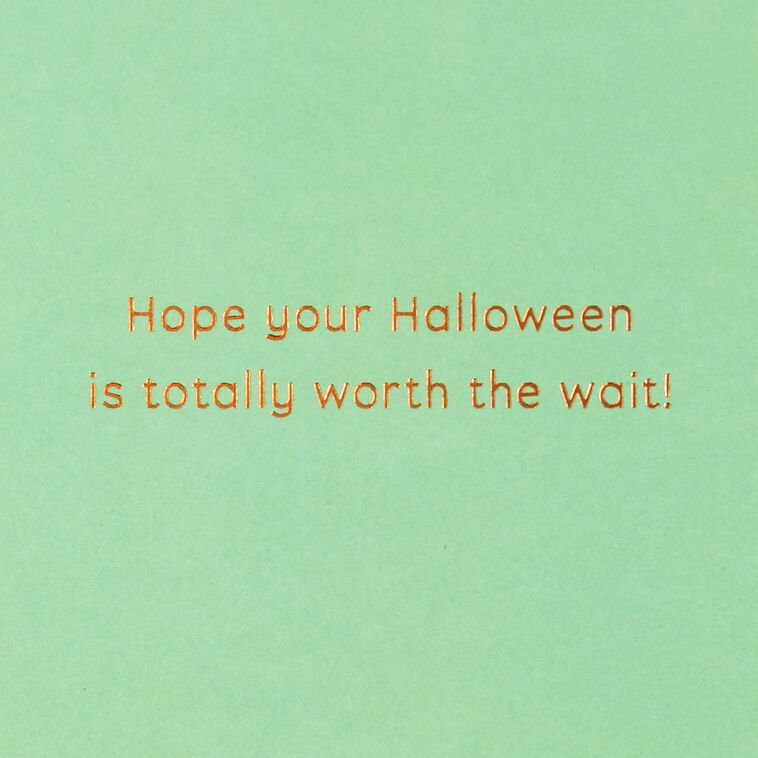 Hallmark Peanuts® Welcome Great Pumpkin Halloween Card