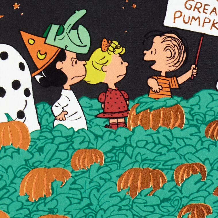 Hallmark Peanuts® Welcome Great Pumpkin Halloween Card
