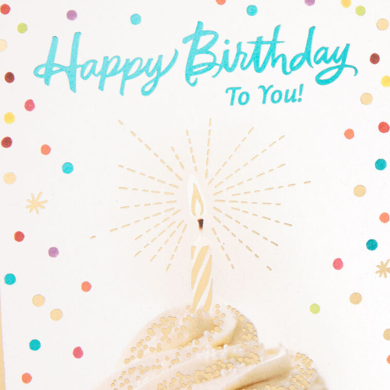 Hallmark Perfectly Celebrated And Completely Happy Birthday Card