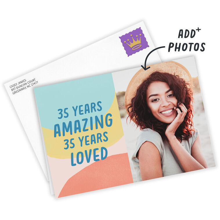 Hallmark Personalized Celebrating You Birthday Photo Card