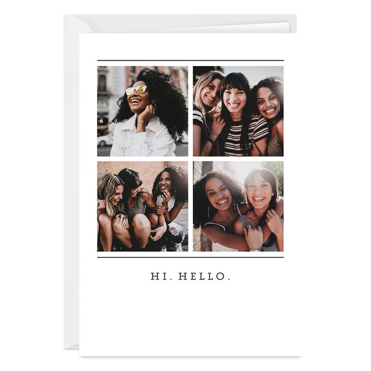 hallmark Personalized Create Your Own Photo Collage Photo Card