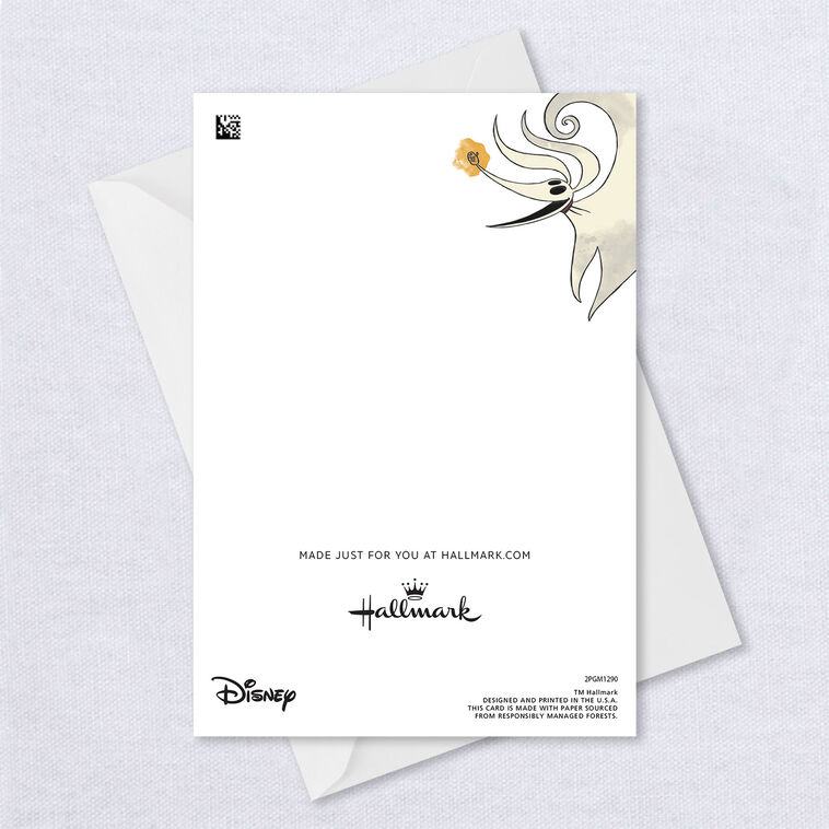 Hallmark Personalized Disney Tim Burton's The Nightmare Before Christmas Card