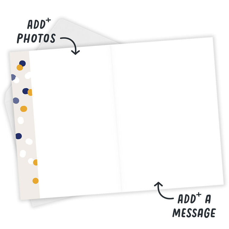 Hallmark Personalized Happy Birthday Confetti Photo Card