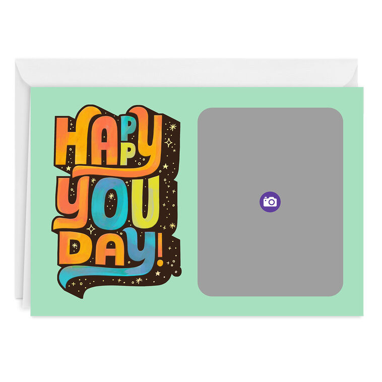 Hallmark Personalized Happy You Day Birthday Photo Card