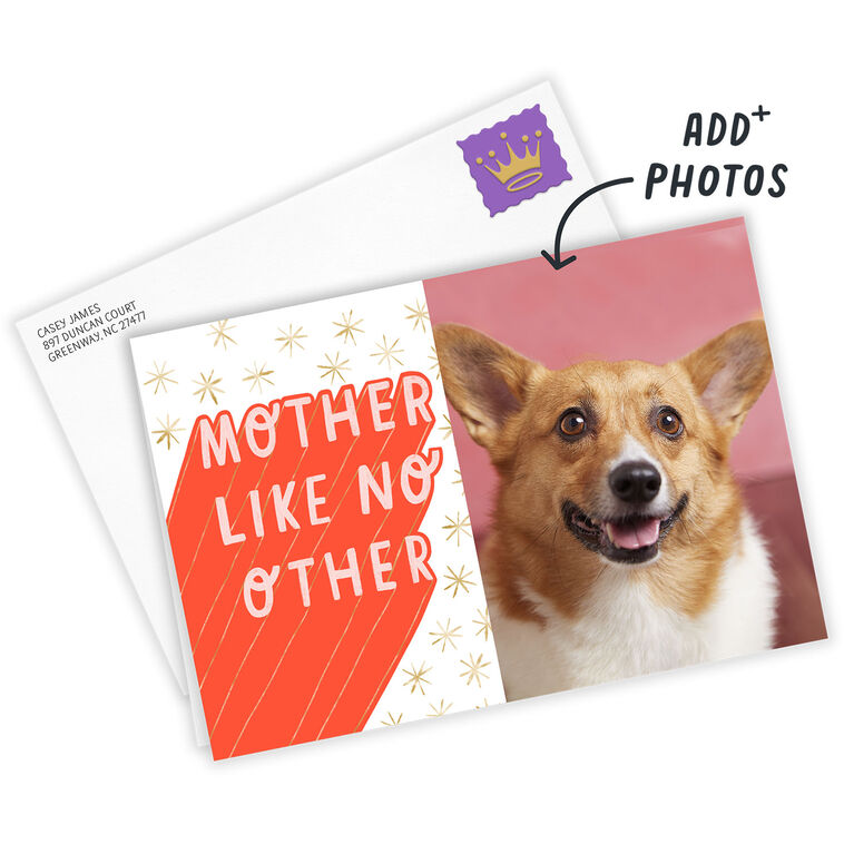 Hallmark Personalized Mother Like No Other Photo Card