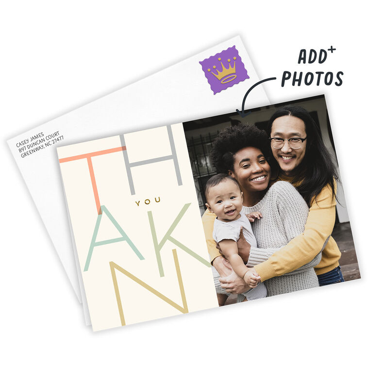 Hallmark Personalized Nice Of You To Be So Nice Thank-You Photo Card