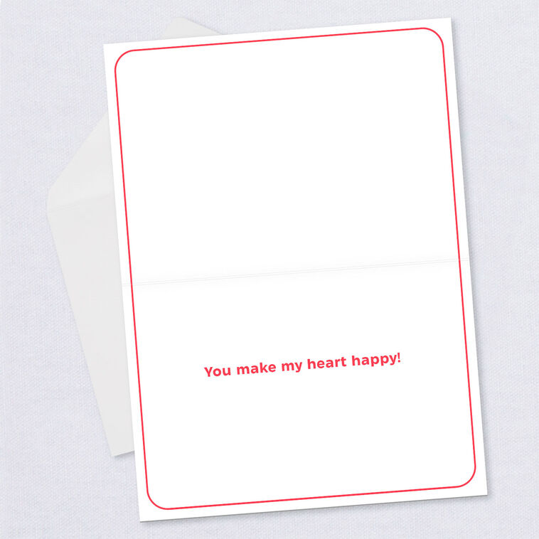 Hallmark Personalized Peanuts® Snoopy And Hearts Love Photo Card
