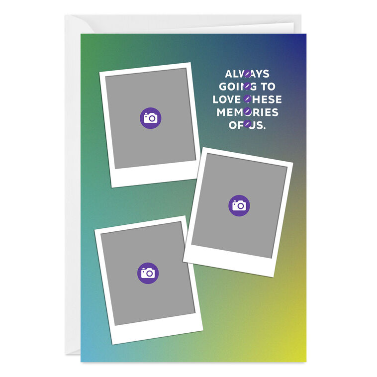 Hallmark Personalized Photo Collage Blank Photo Card