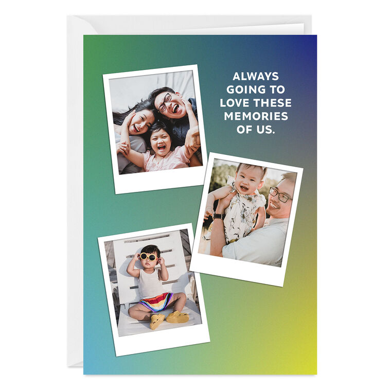 hallmark Personalized Photo Collage Blank Photo Card