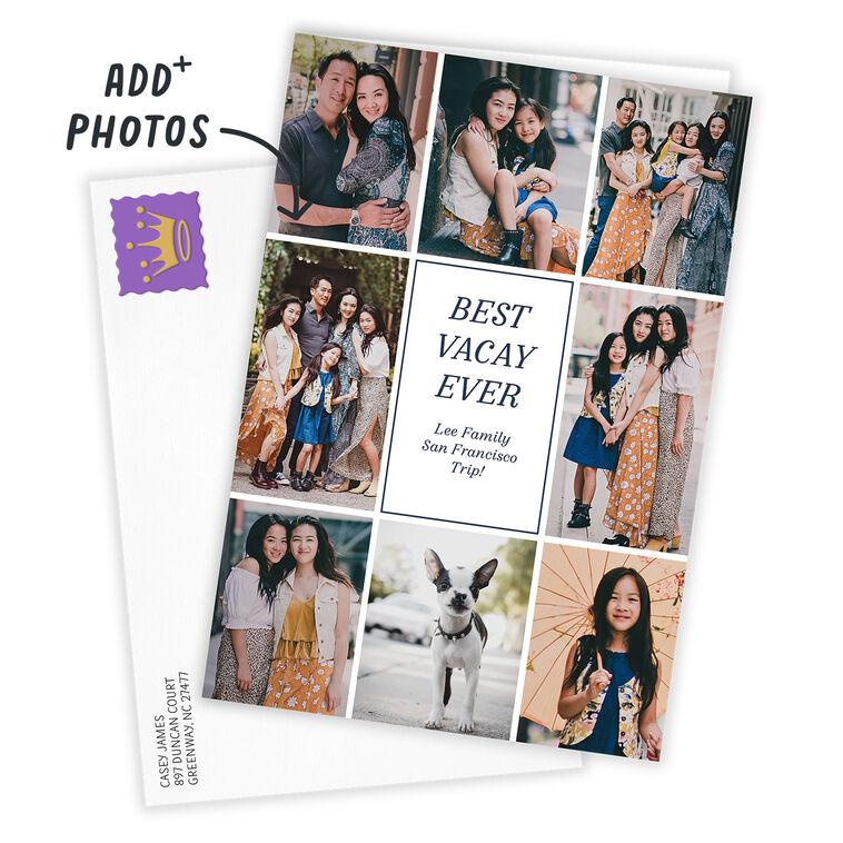 Hallmark Personalized Photo Collage Border Photo Card