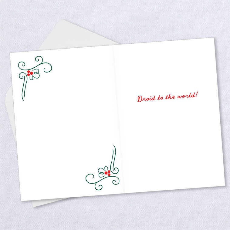 Hallmark Personalized Star Wars™ R2-D2™ Christmas Card
