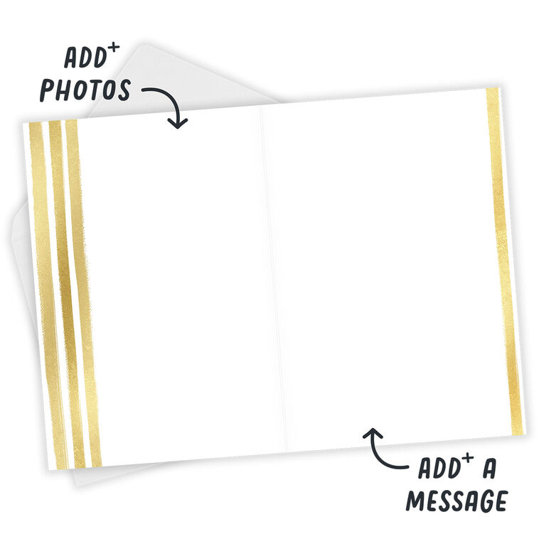 Hallmark Personalized White Frame Anniversary Photo Card