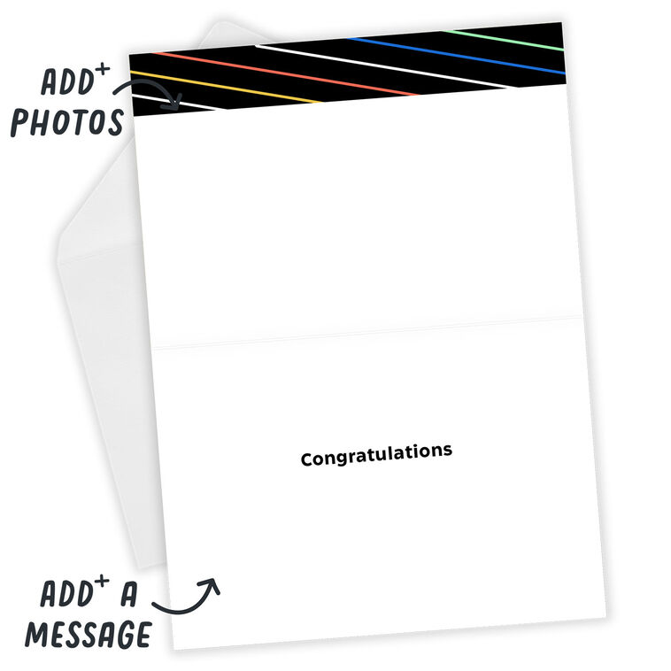 Hallmark Personalized Woo Hoo Confetti Celebration Photo Card