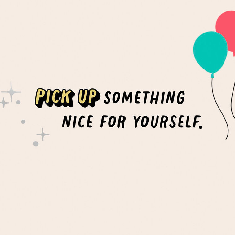 Hallmark Pick Up Something Nice Truck With Cake Venmo Birthday Card