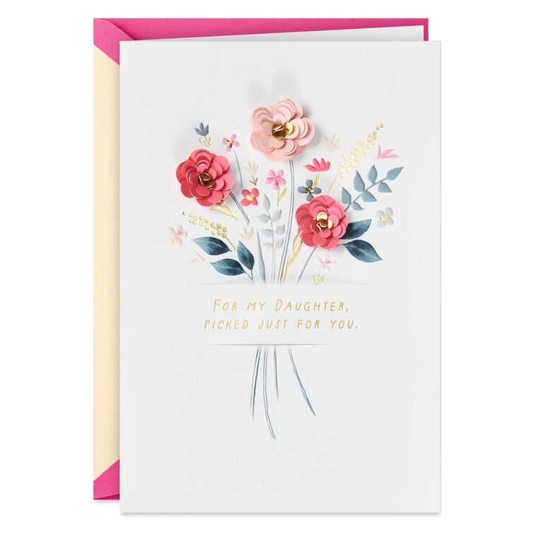 hallmark Picked Just for You Birthday Card for Daughter