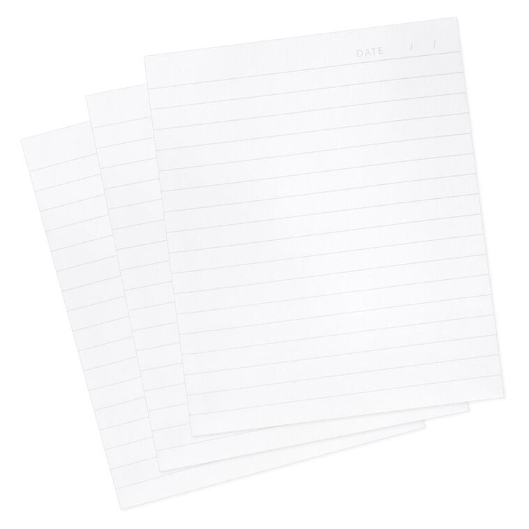Hallmark Pink And Gold Honeycomb Faux Leather Large List Pad