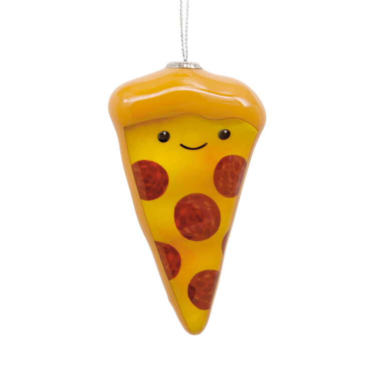 hallmark Pizza Slice Shatterproof Hallmark Ornament