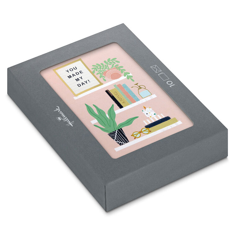 hallmark Plants on Shelves Blank Thank You Notes Pack of 10