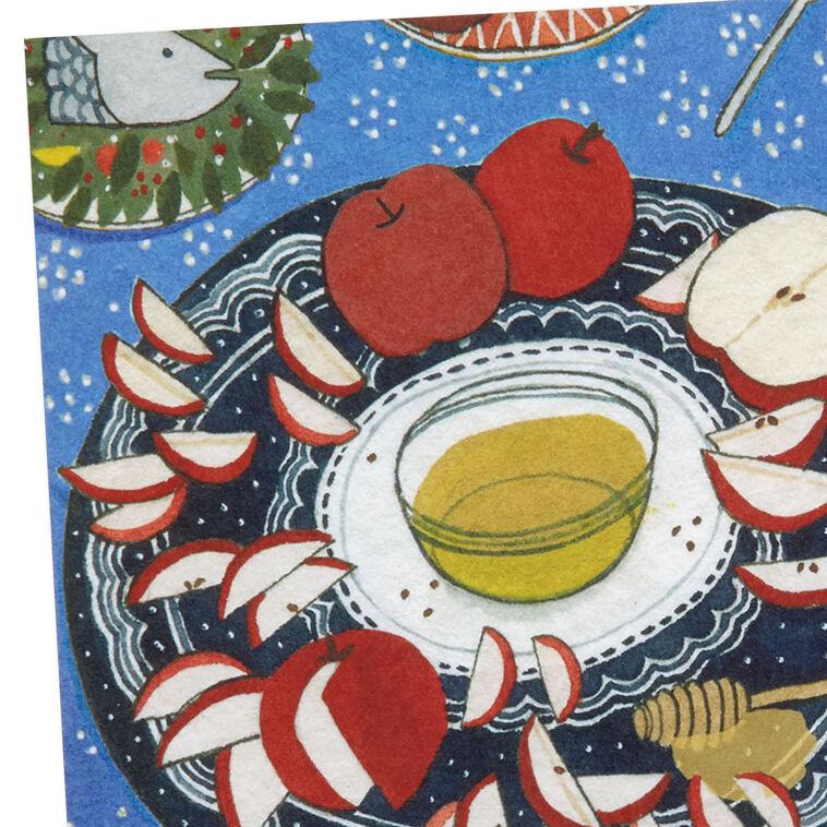 Hallmark Plates Of Fruit Rosh Hashanah Cards Pack Of 6
