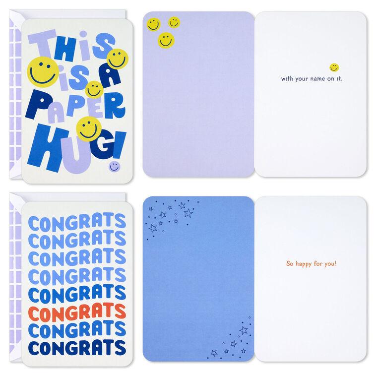 Hallmark Playful Lettering Assorted Multi-Occasion Cards Pack Of 4