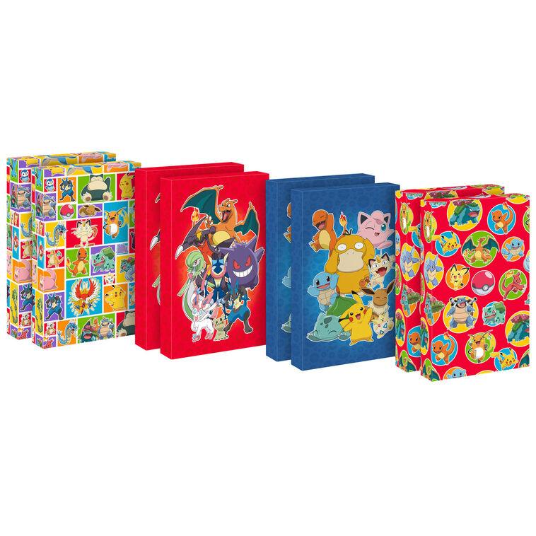hallmark Pokémon 8-Pack Medium Gift Boxes Assortment
