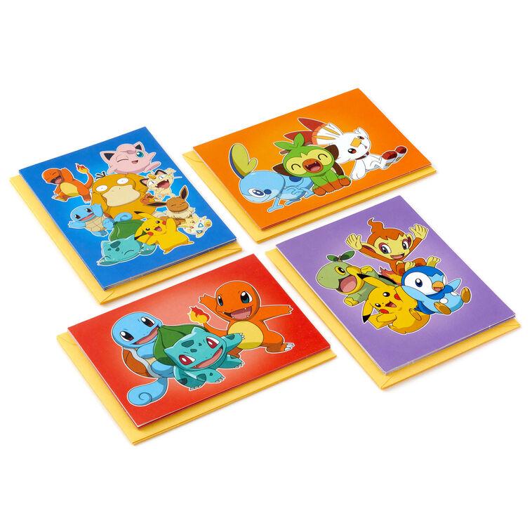 hallmark Pokémon Blank Note Cards Assortment Pack of 12