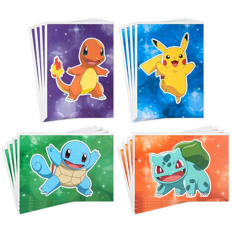hallmark Pokémon Catch All the Fun Assorted Birthday Cards Pack of 16