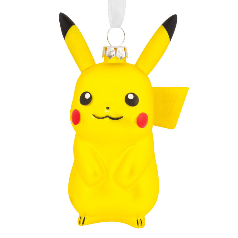 hallmark Pokémon Pikachu Blown Glass Hallmark Ornament