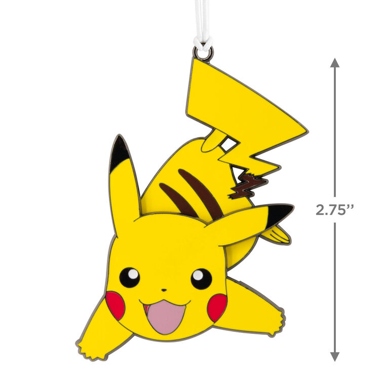 Hallmark Pokémon Pikachu Moving Metal Hallmark Ornament