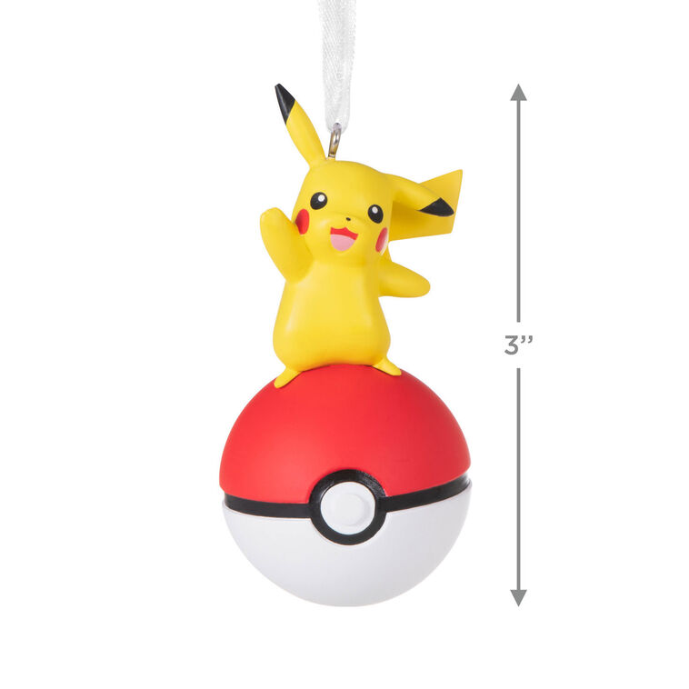 Hallmark Pokémon Pikachu On Poké Ball Hallmark Ornament