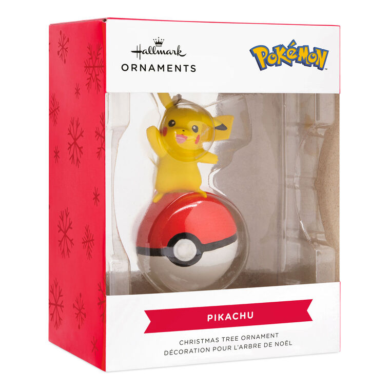 Hallmark Pokémon Pikachu On Poké Ball Hallmark Ornament