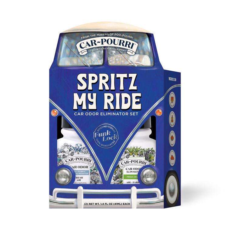 hallmark Poo-Pourri Car-Pourri Spritz My Ride Deodorizing Sprays Set of 2