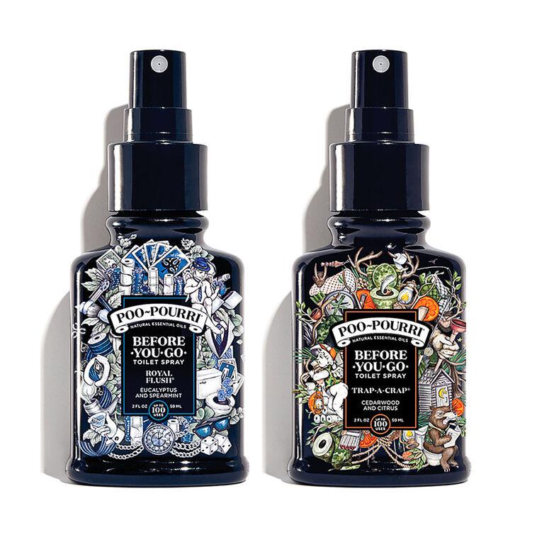 Hallmark Poo-Pourri Master Crapsman Deodorizing Spray Gift Box Set Of 2