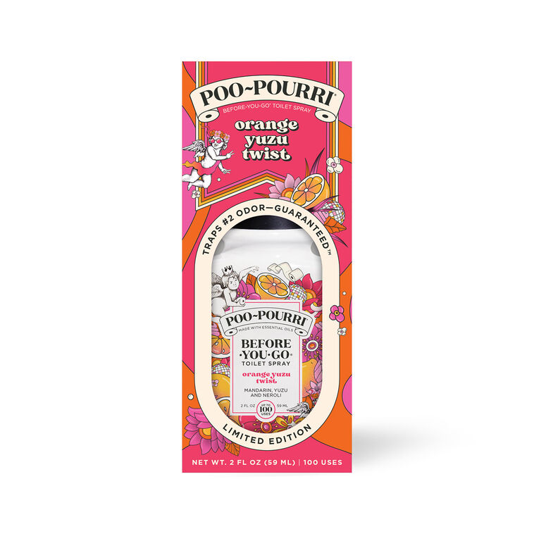 Hallmark Poo-Pourri Orange Yuzu Twist Toilet Deodorizing Spray
