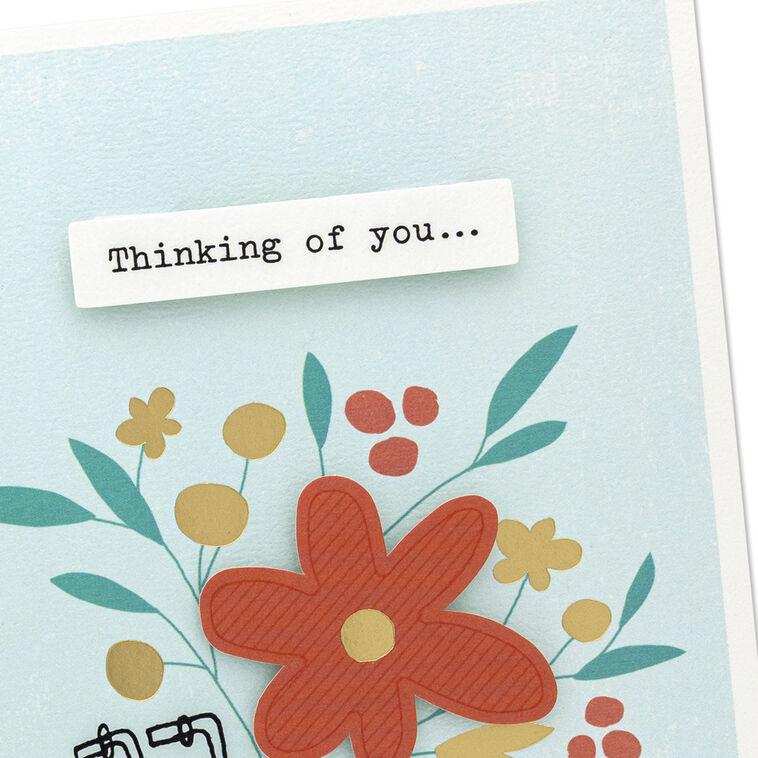 Hallmark Positive Thoughts And Feel-Good Wishes Encouragement Card
