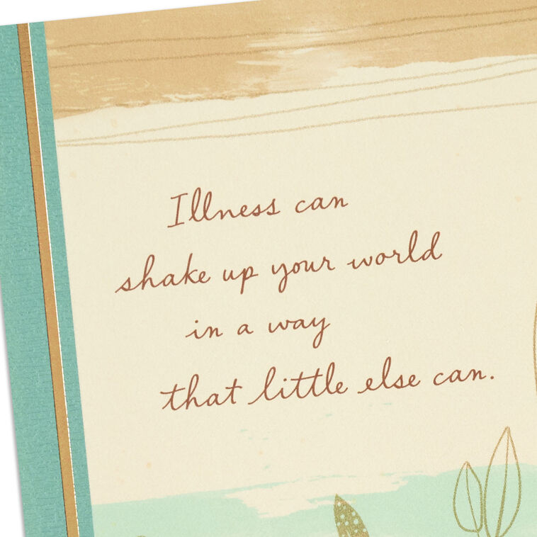 Hallmark Positive Thoughts And Prayers Get Well Card