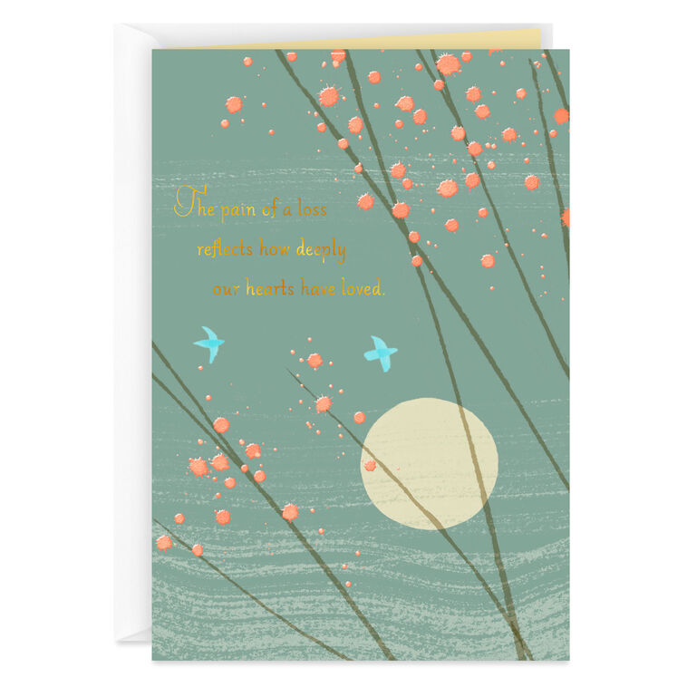 hallmark Prayers for Strength Peace and Comfort Religious Sympathy Card