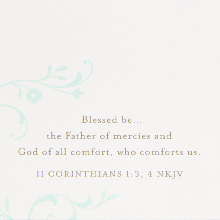 Hallmark Prayers Of Love Religious Sympathy Card For Loss Of Child