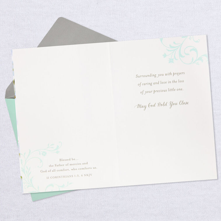 Hallmark Prayers Of Love Religious Sympathy Card For Loss Of Child