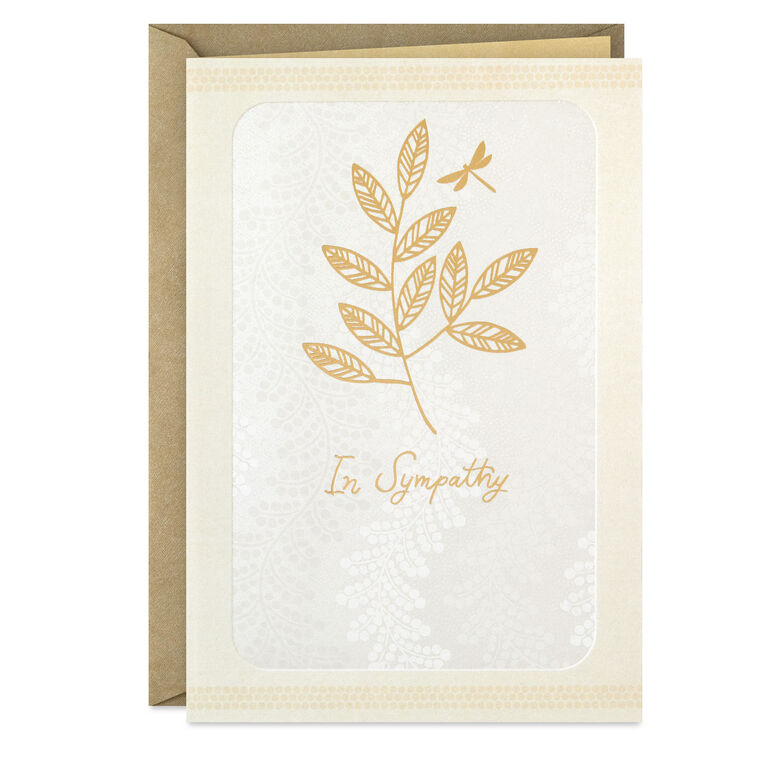 hallmark Praying for Comfort at this Sad Time Sympathy Card