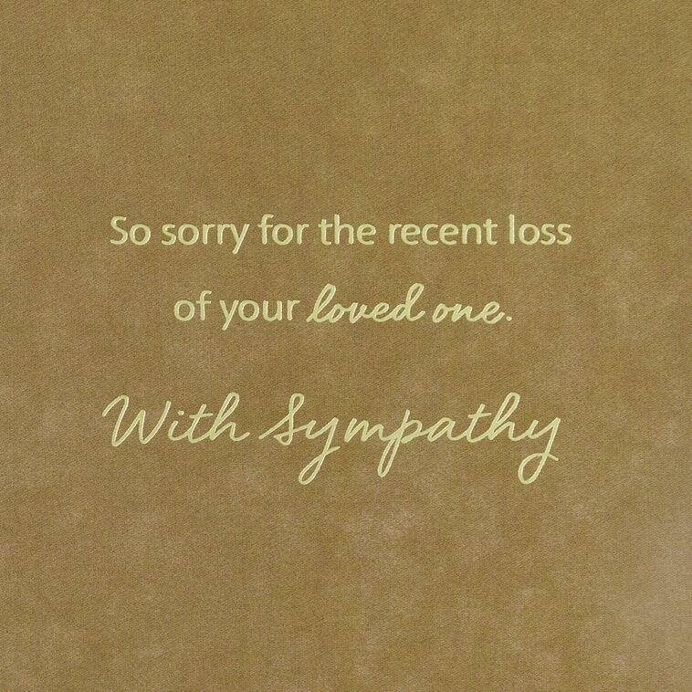 Hallmark Precious Family Tree Sympathy Card For Loss Of Relative