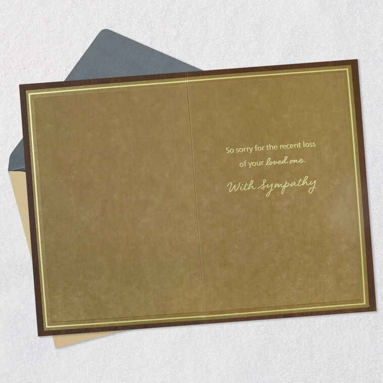 Hallmark Precious Family Tree Sympathy Card For Loss Of Relative