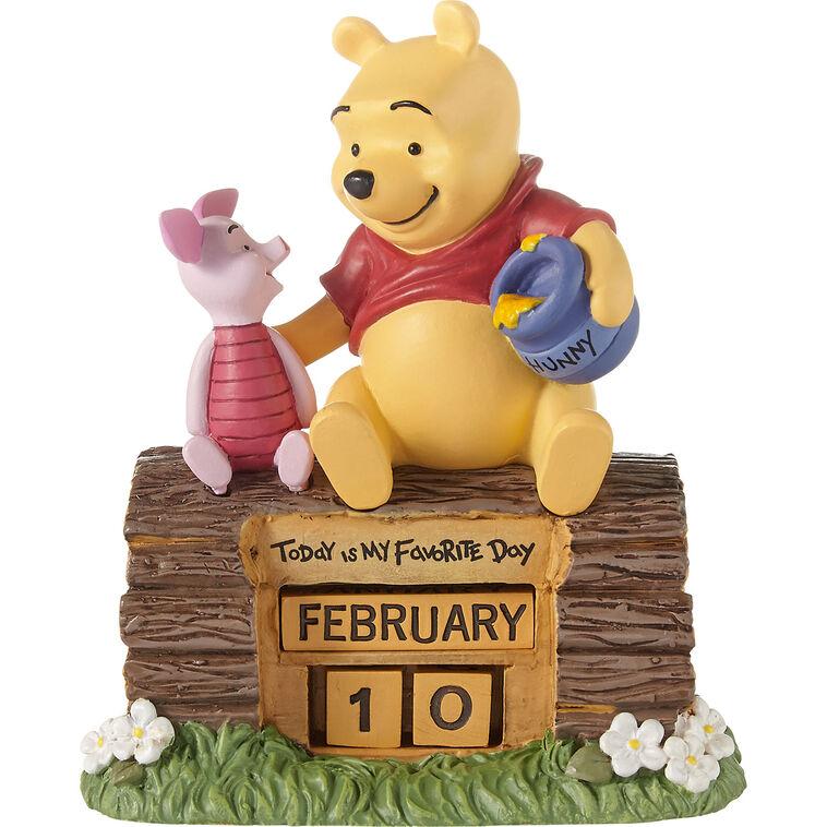 hallmark Precious Moments Disney Winnie the Pooh Perpetual Calendar 5.5"
