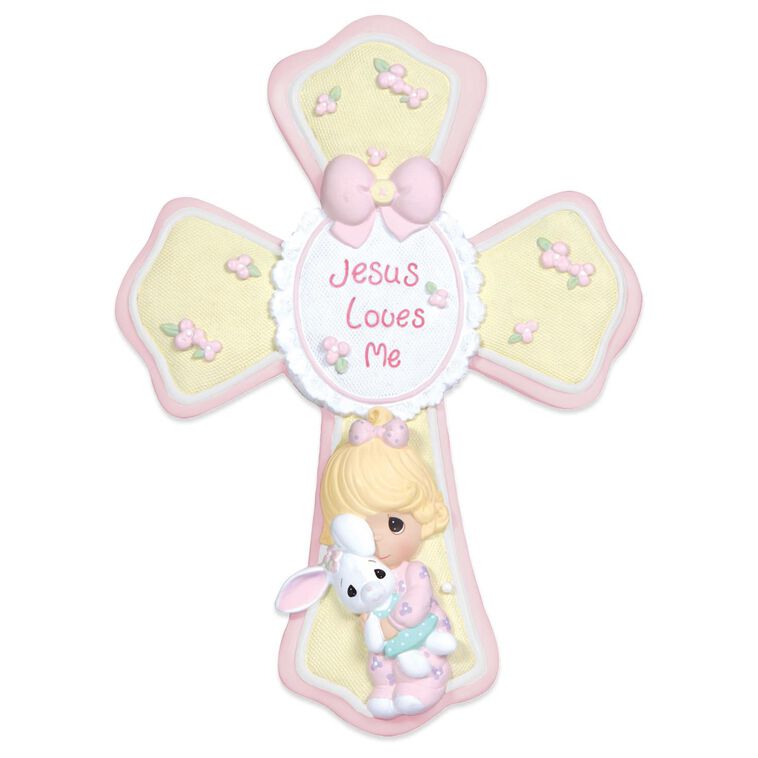 hallmark Precious Moments® Jesus Loves Me Cross for Girl