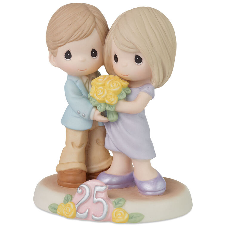Hallmark Precious Moments Twenty-Five Happy Years Together Figurine 5.1"