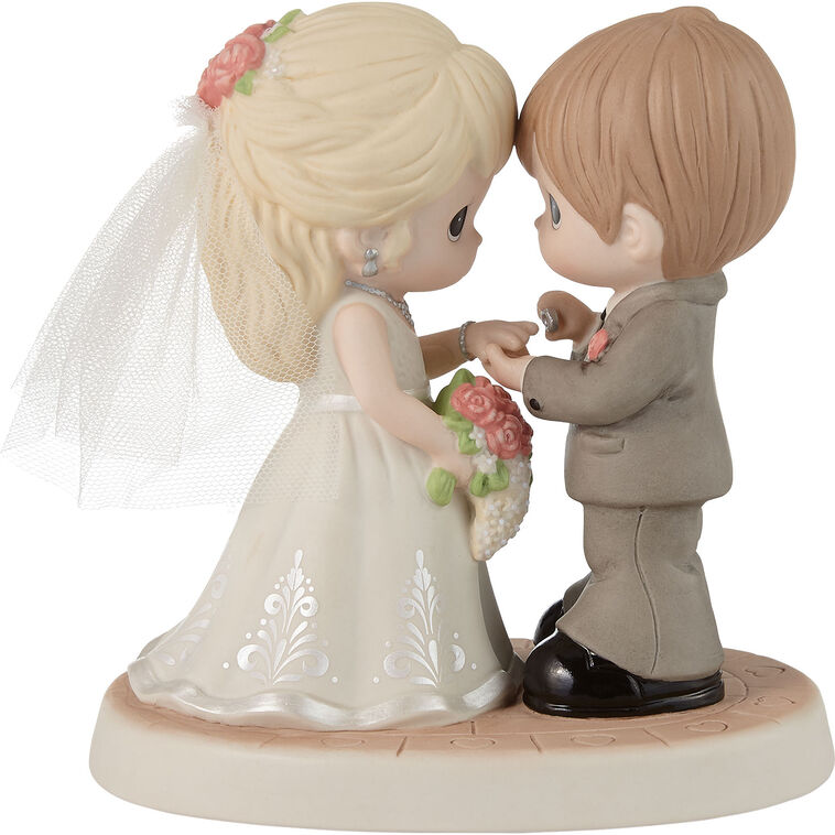 hallmark Precious Moments With This Ring I Thee Wed Figurine 5.5"